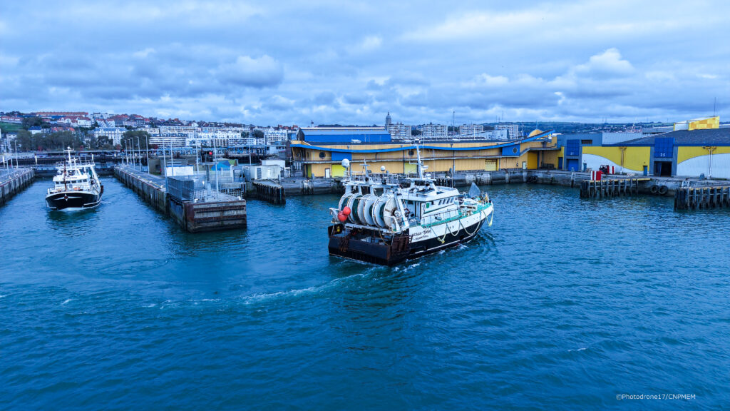 chalutier à boulogne-sur-mer